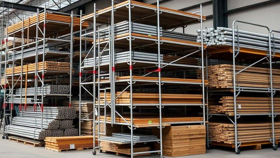 Used scaffolding equipment marketplace for buying and selling